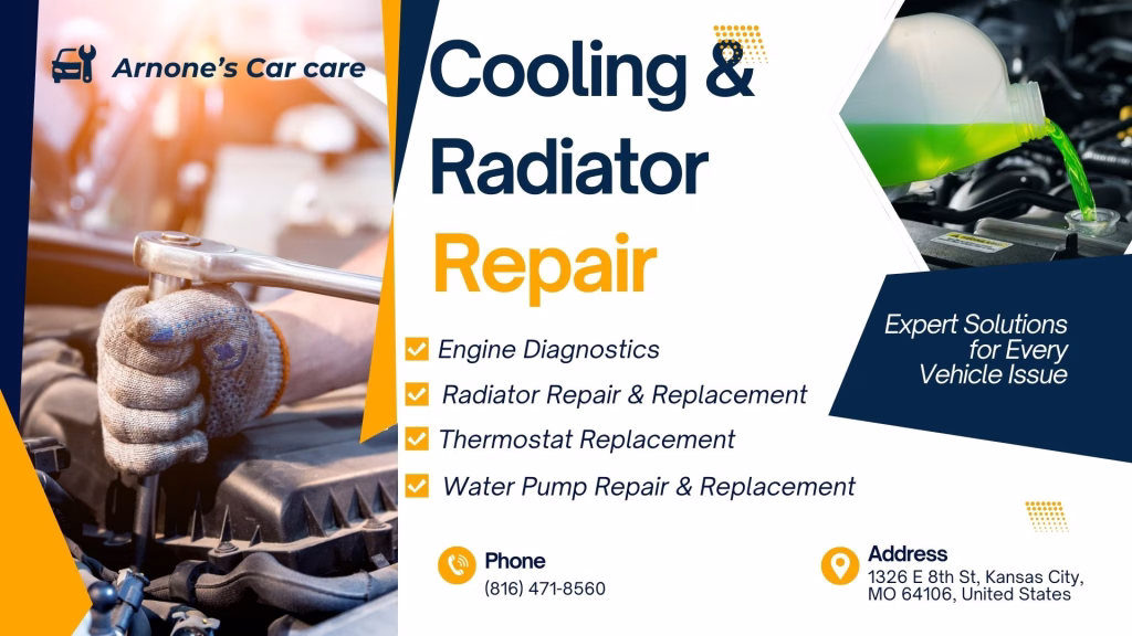 Cooling System & Radiator Repair Services at Arnone's Car Care