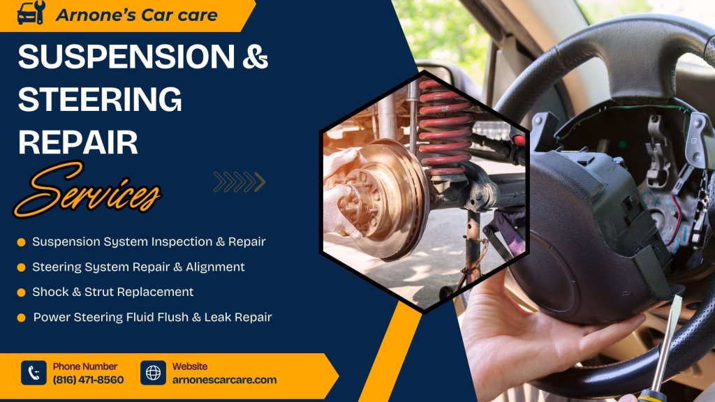 Suspension & Steering Repair Services at Arnone's Car Care