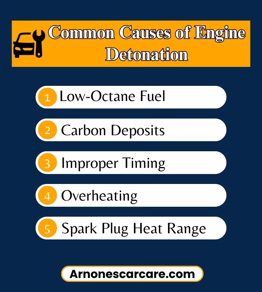 Common Causes of Engine Detonation