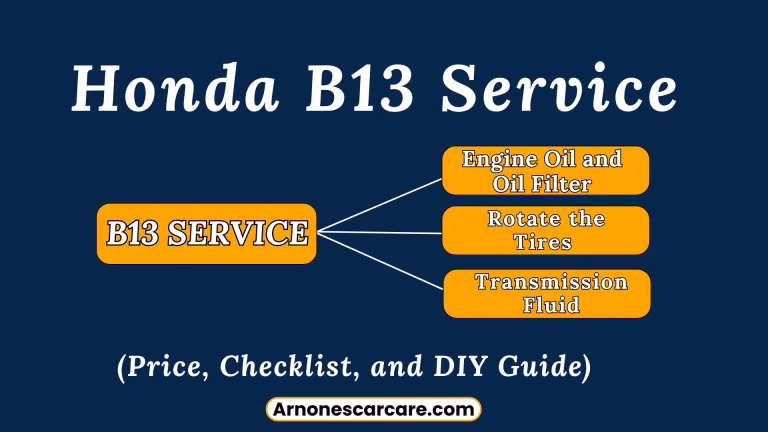 Honda B13 Service