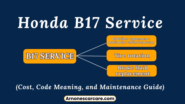 Honda B17 Service