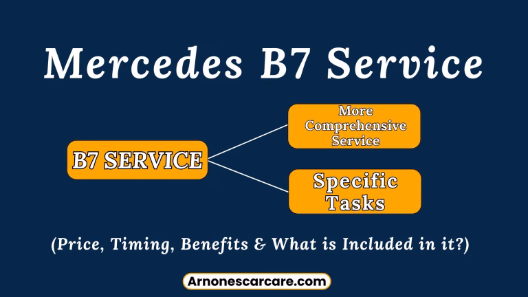 Service B7 Mercedes: Cost, Checklist & Essential Details 4 Mercedes B7 Service