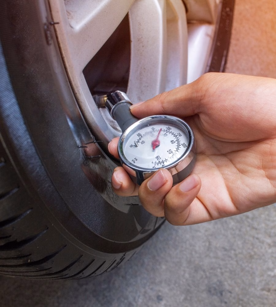 Tire Pressure & Condition Check