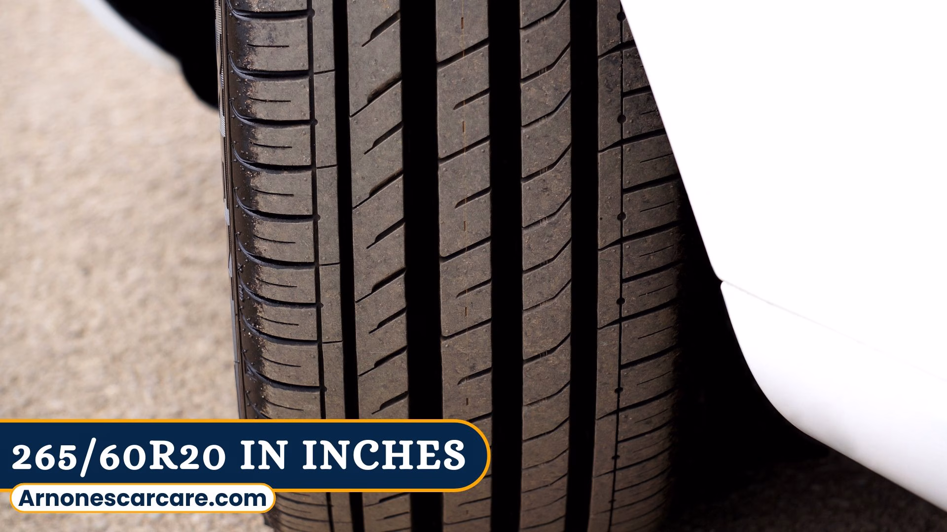 265/60r20 in inches
