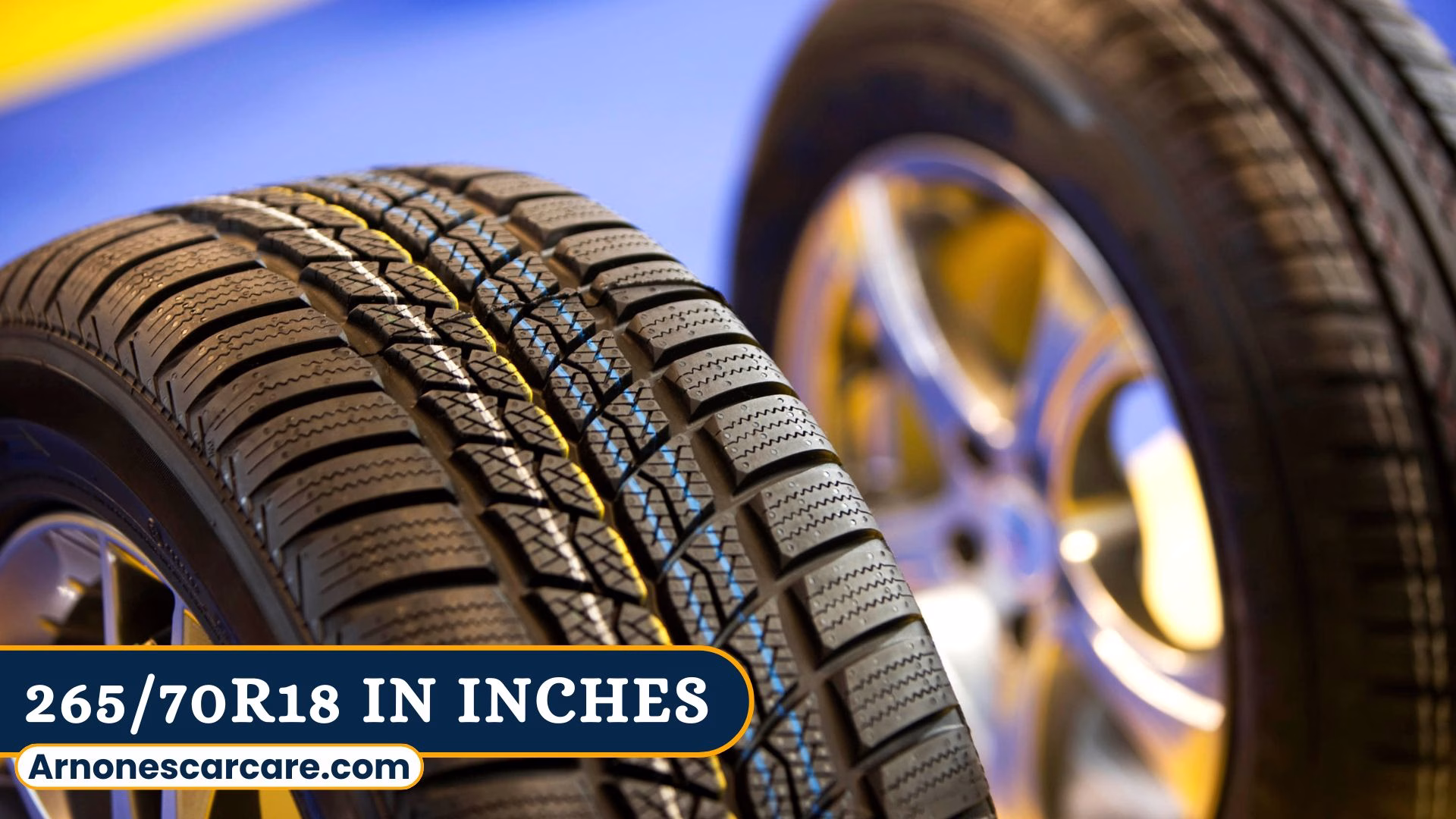 265/70R18 in Inches
