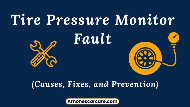 Tire Pressure Monitor Fault: Causes, Fixes, and Prevention 7 Tire Pressure Monitor Fault