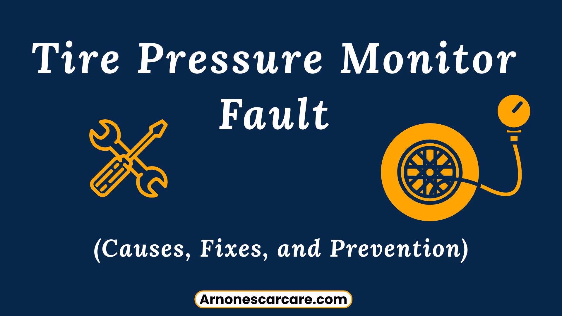 Tire Pressure Monitor Fault: Causes, Fixes, and Prevention 1 Tire Pressure Monitor Fault