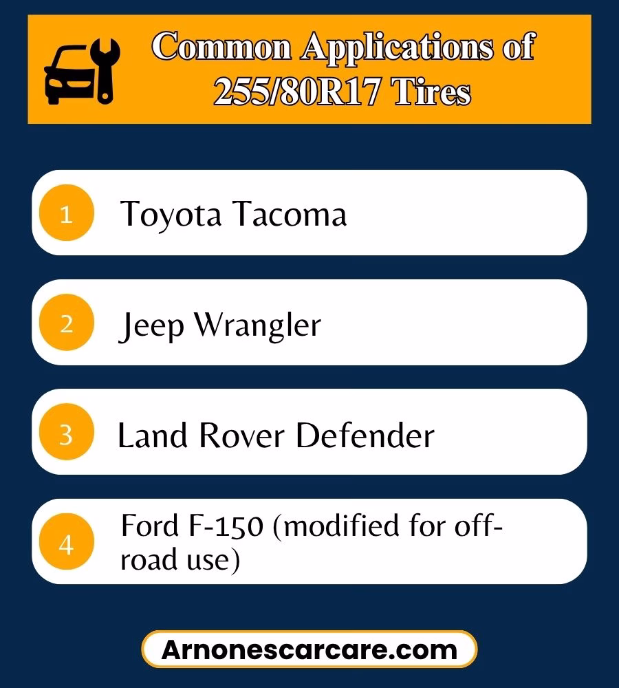 255/80R17 in Inches: Dimensions, Performance, and Comparison 5 25580R17 in Inches