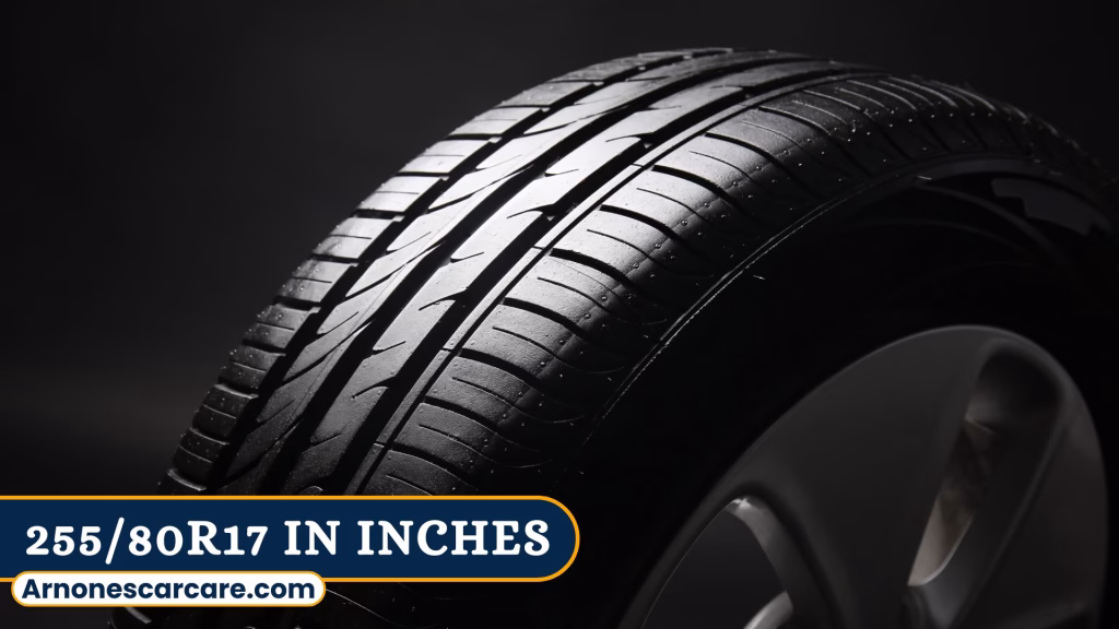255/80R17 in Inches