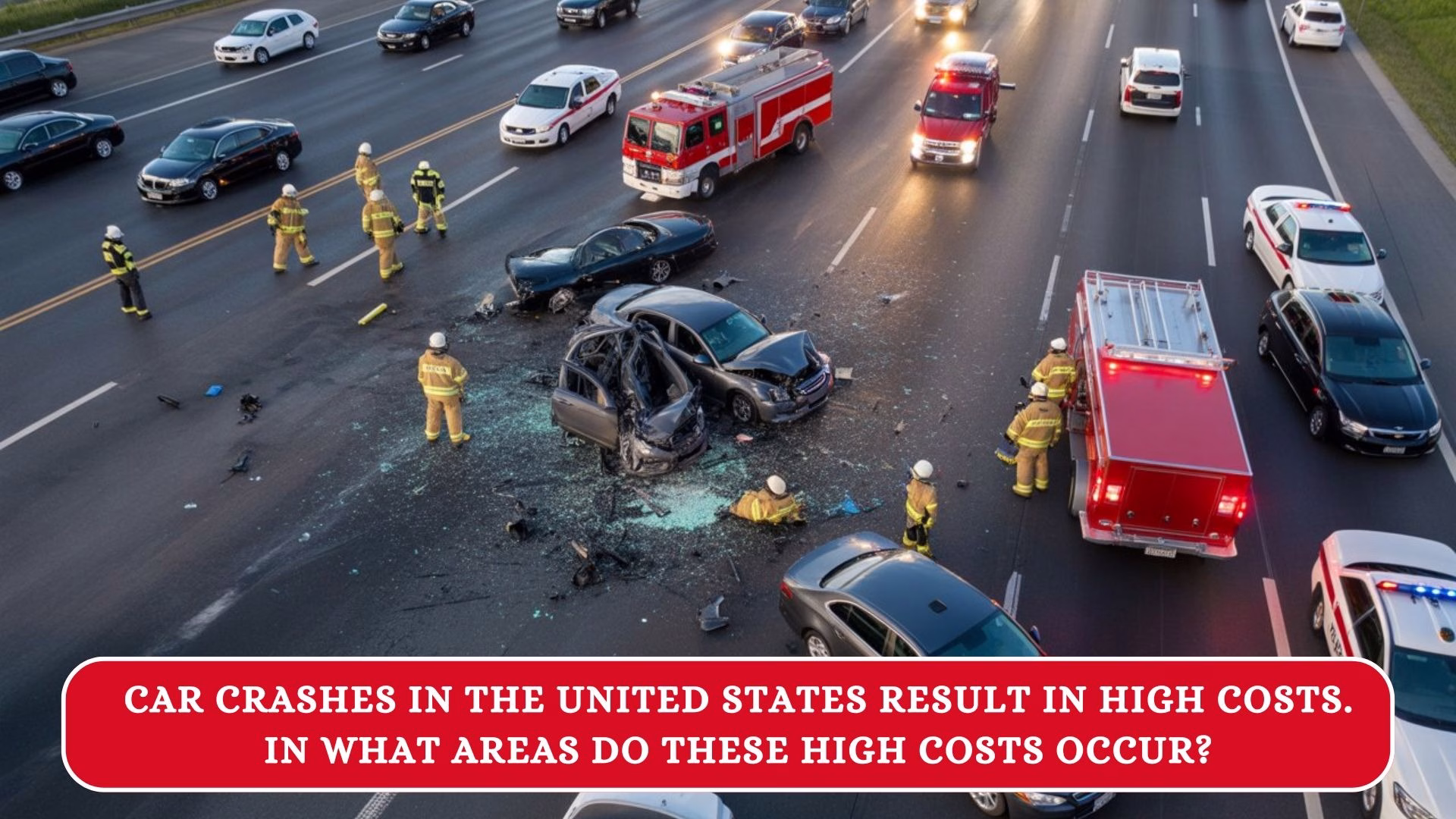 Car Crashes in the United States Result in High Costs. In What Areas Do These High Costs Occur?