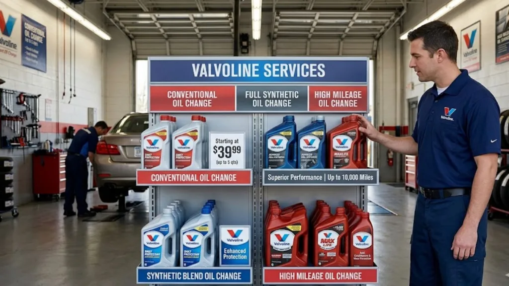 Types of Oil Changes Valvoline Offers